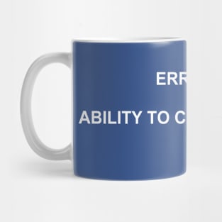 ERROR 404 ABILITY TO CARE NOT FOUND Mug